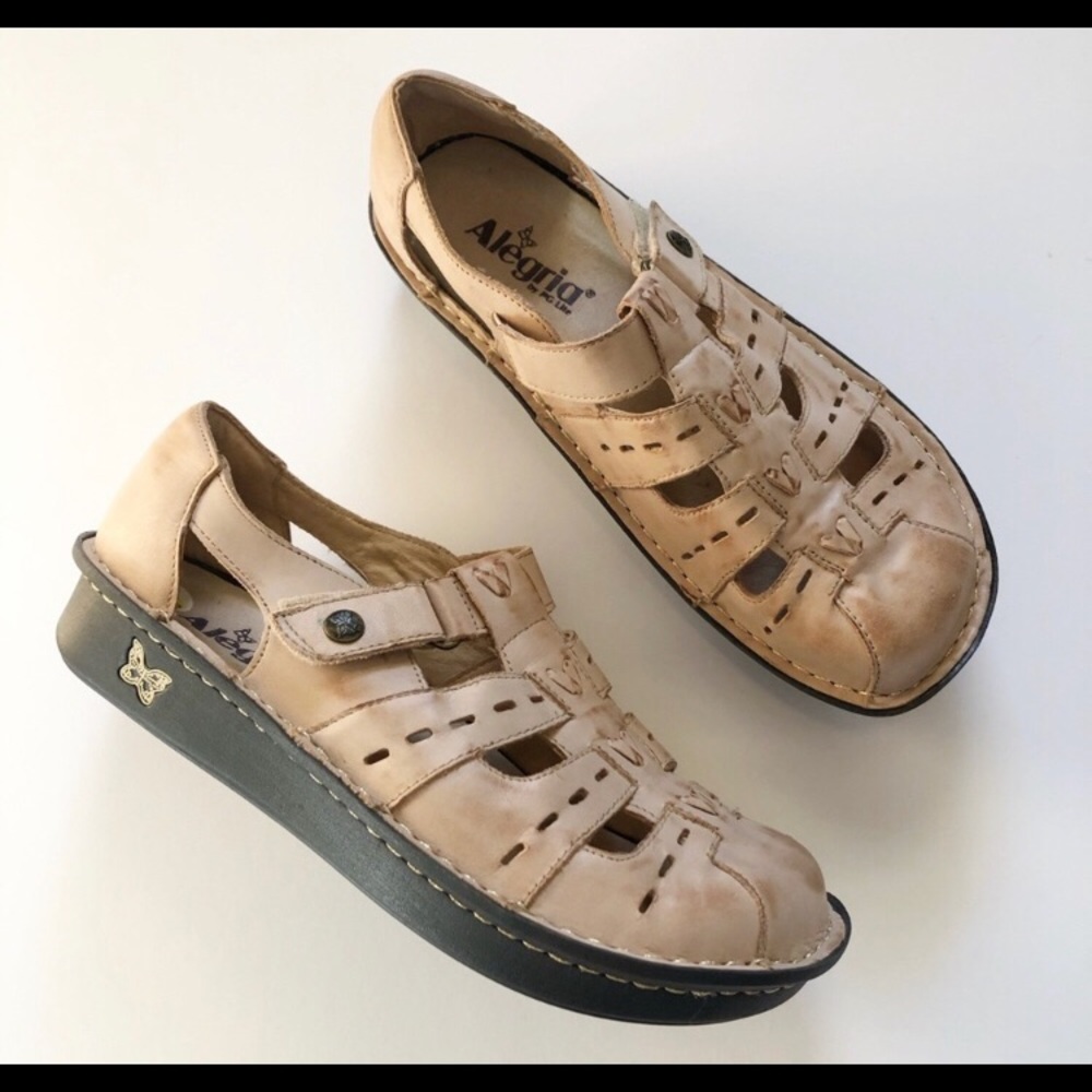 Alegria Pesca Mary Jane Fisherman Sandals 39